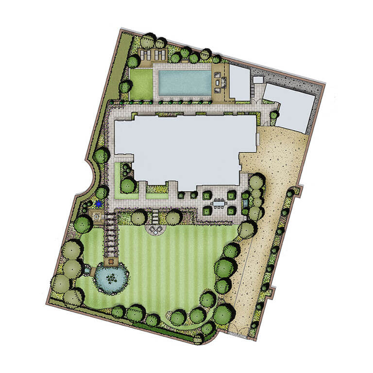 Walled Garden in Surrey