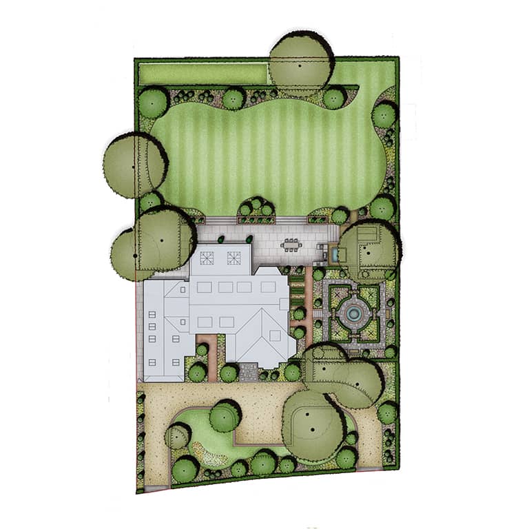 Traditional Family Garden in Bickley