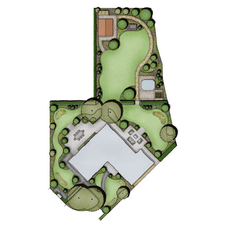 Family Retreat Garden in Bromley