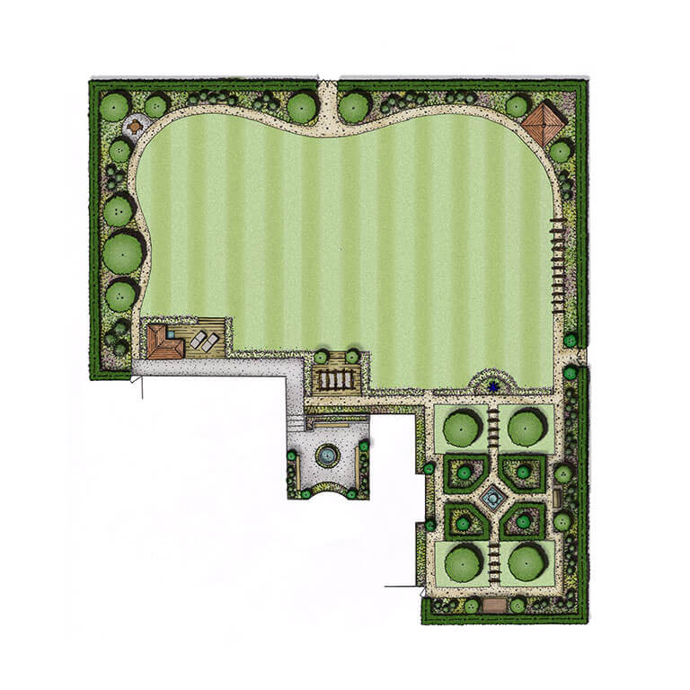 Family Garden in Sevenoaks