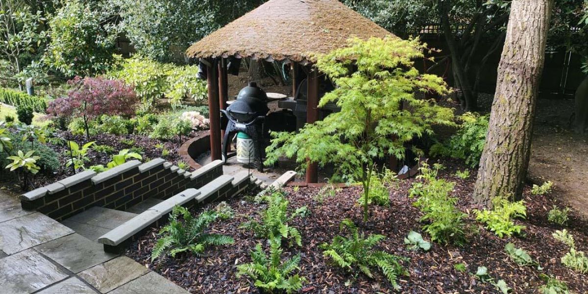 Japanese Style Woodland Garden - Hayes